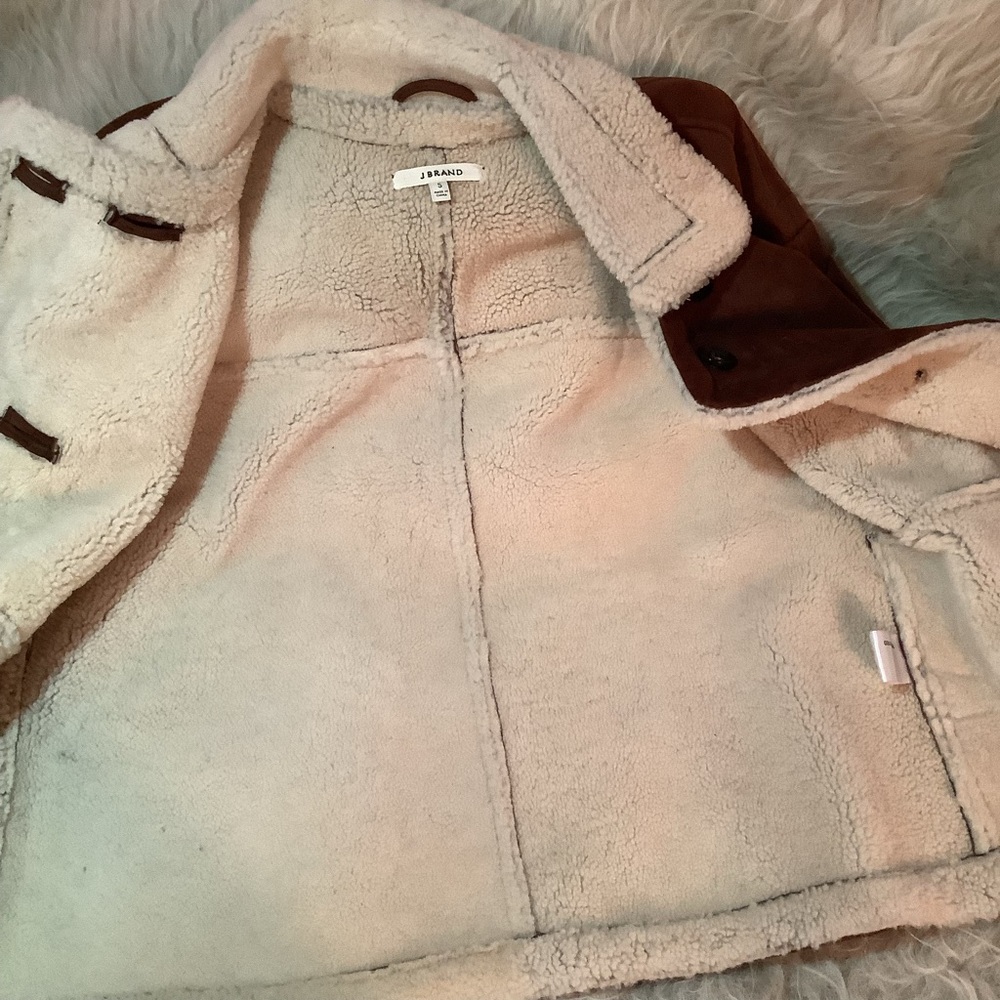 J Brand Shearling Jacket - Picture 4 of 6